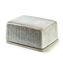 Affek Design vas pentru unt Basic Nature culoarea verde-Dinnerwear