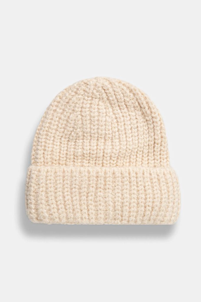 Answear Lab caciula culoarea bej