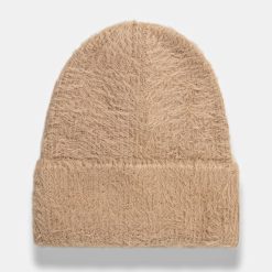 Answear Lab caciula culoarea bej