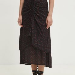 Answear Lab fustă culoarea negru