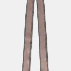 Answear Lab o esarfa cu matase culoarea maro