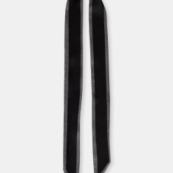 Answear Lab o esarfa cu matase culoarea negru