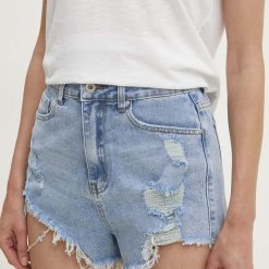 Answear Lab pantaloni scurti jeans femei