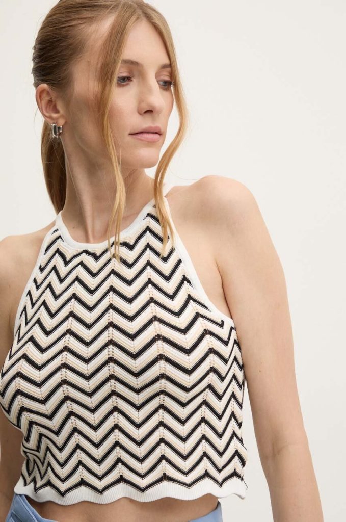 Answear Lab top culoarea negru