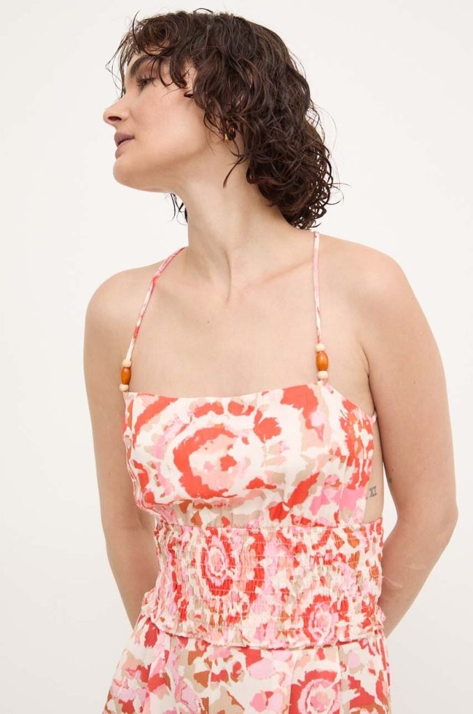 Answear Lab top culoarea portocaliu