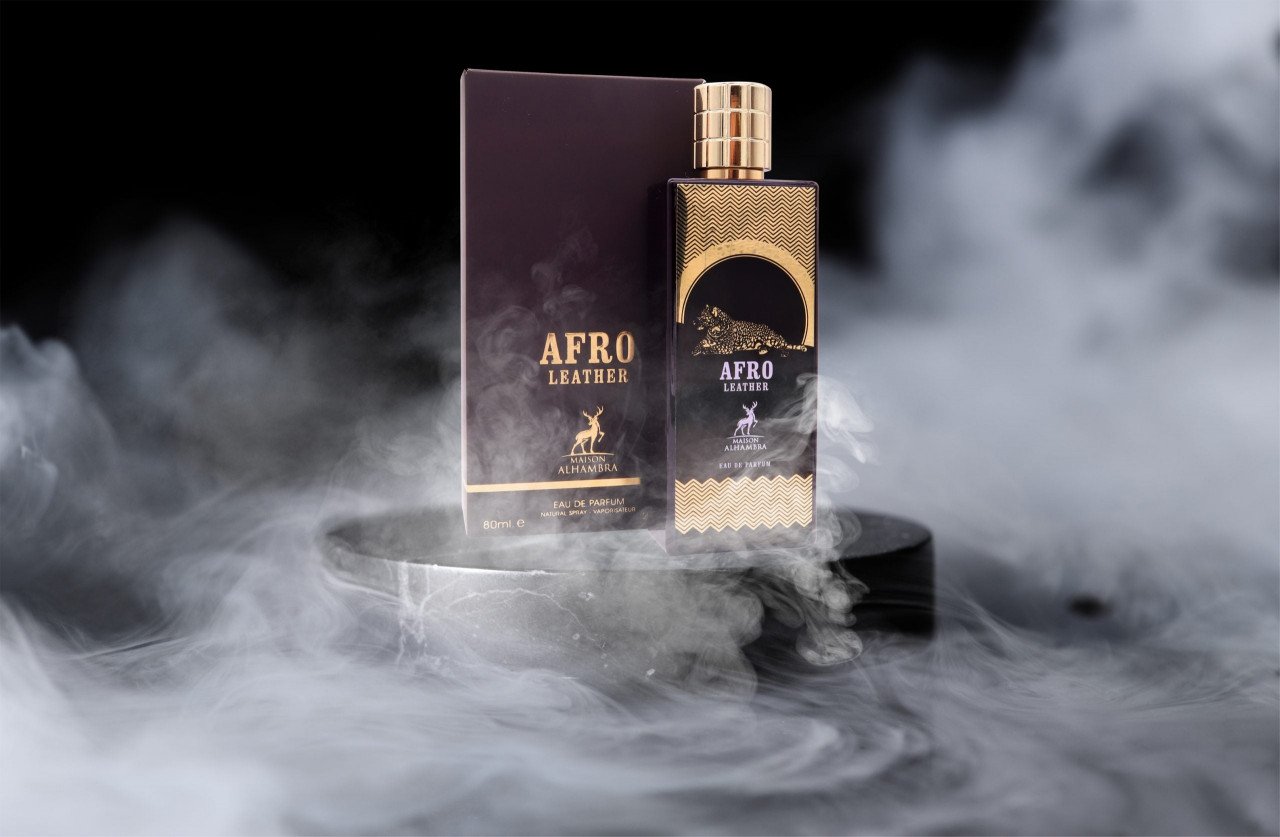 Apa de parfum Afro Leather Maison Alhambra 80 ml unisex 2