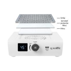 Aspirator Praf Unghii 85W AirMatrix PRO LUXORISE White 3