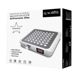 Aspirator Praf Unghii cu Display 60W AirPrecission Elite LUXORISE Rose gold 2