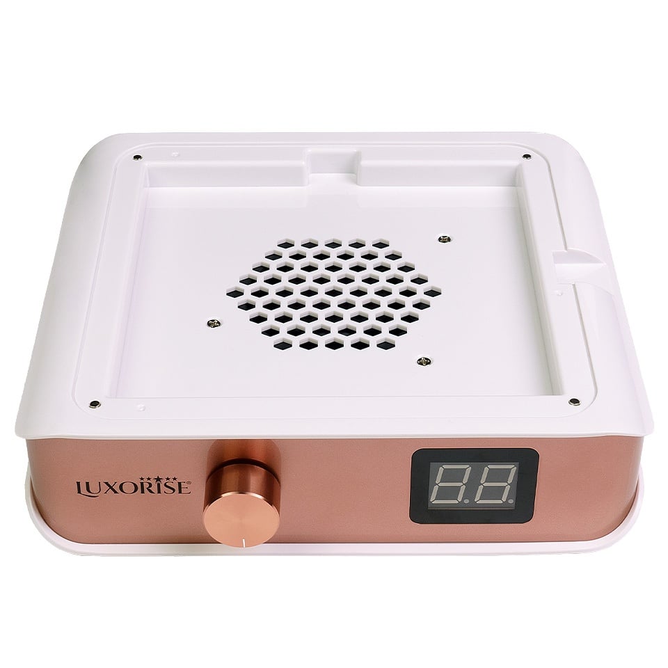 Aspirator Praf Unghii cu Display 60W AirPrecission Elite LUXORISE Rose gold 5