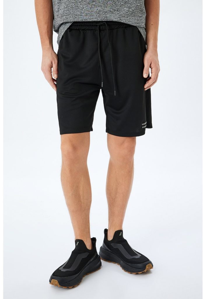 Bermude cu talie ajustabila-BARBATI/IMBRACAMINTE/Pantaloni si colanti-IMBRACAMINTE/Pantaloni si colanti