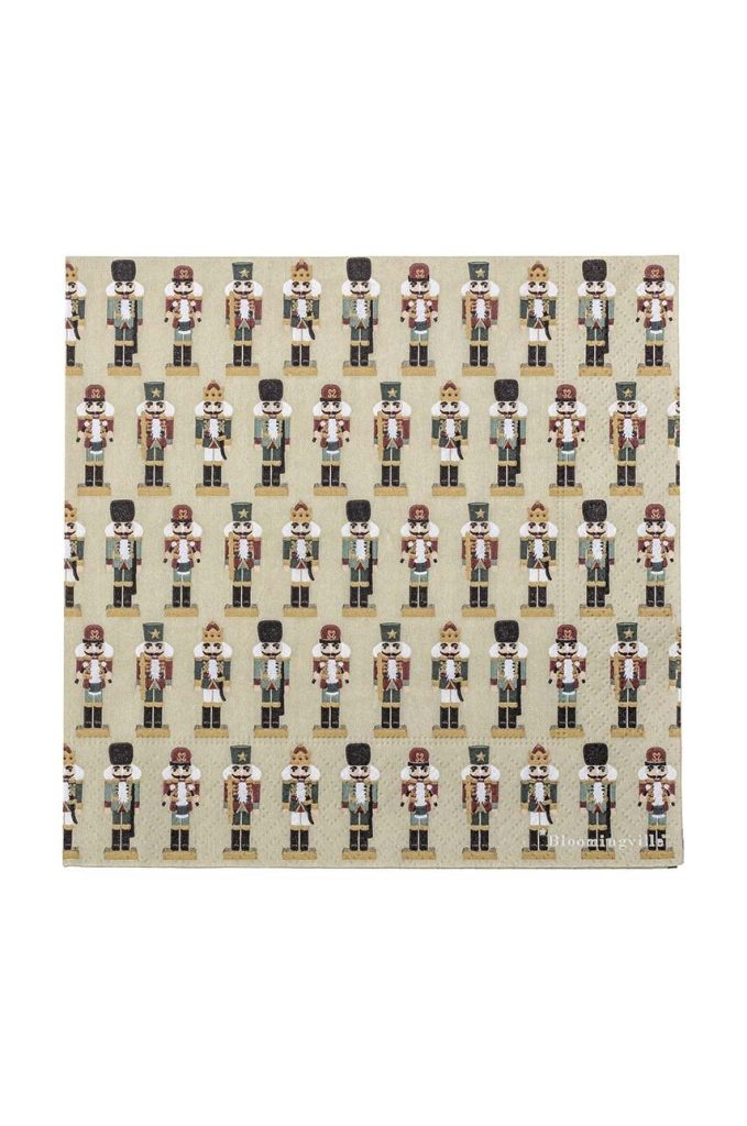 Bloomingville set de șervetele Darren Napkin 20-pack-Decorațiuni de Crăciun