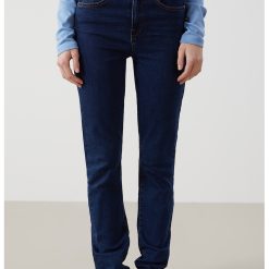 Blugi cu croiala bootcut-FEMEI/IMBRACAMINTE/Blugi-IMBRACAMINTE/Blugi