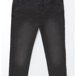 Blugi regular fit cu aspect decolorat-BAIETI/IMBRACAMINTE/Blugi-IMBRACAMINTE/Blugi