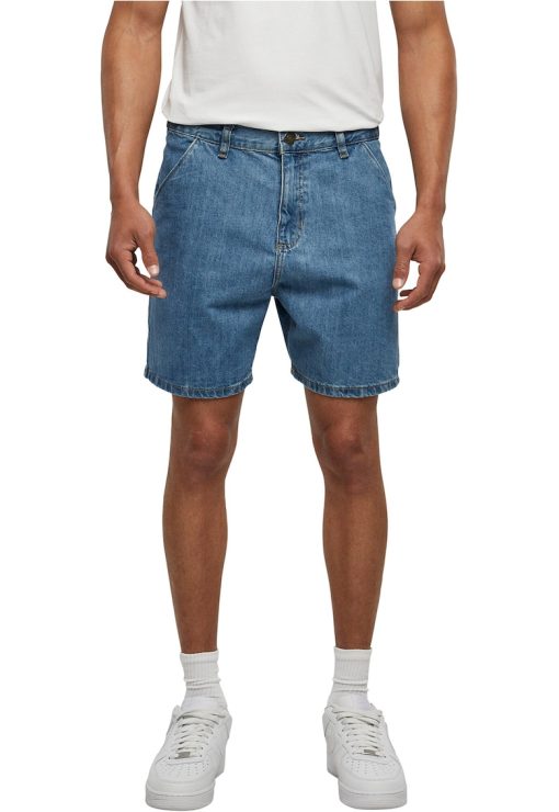 Blugi scurti din denim-BARBATI/IMBRACAMINTE/Blugi-IMBRACAMINTE/Blugi