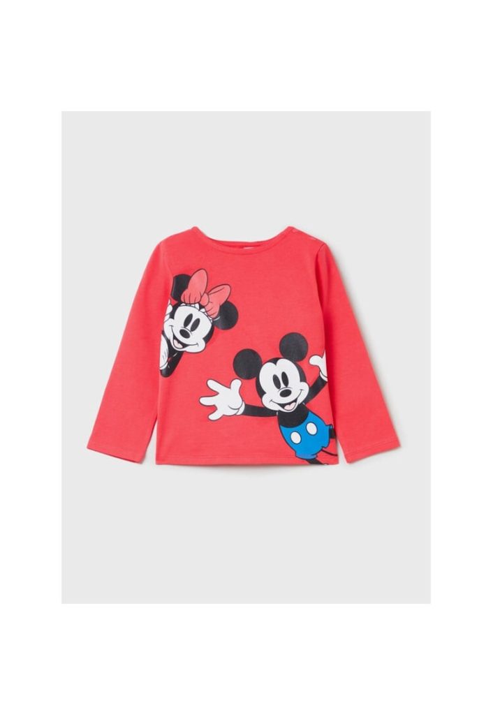 Bluza copii -  108665 - Rosu - Bumbac-FETE/IMBRACAMINTE/Bluze-IMBRACAMINTE/Bluze