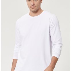 Bluza cu decolteu la baza gatului-BARBATI/IMBRACAMINTE/Bluze-IMBRACAMINTE/Bluze