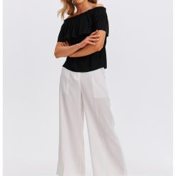 Bluza cu decolteu pe umeri-FEMEI/IMBRACAMINTE/Bluze-IMBRACAMINTE/Bluze