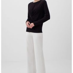 Bluza cu detaliu rasucit-FEMEI/IMBRACAMINTE/Bluze-IMBRACAMINTE/Bluze