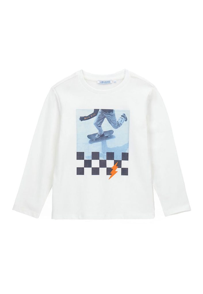 Bluza cu imprimeu grafic-BAIETI/IMBRACAMINTE/Bluze-IMBRACAMINTE/Bluze