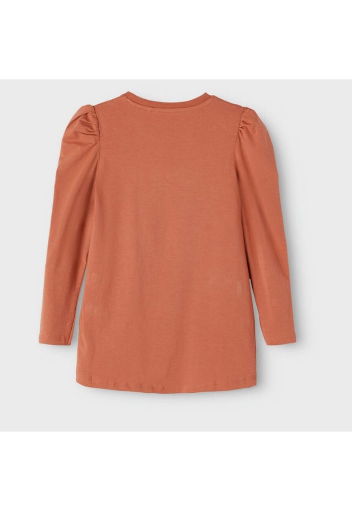 Bluza cu imprimeu grafic si maneci bufante --BAIETI/IMBRACAMINTE/Bluze-IMBRACAMINTE/Bluze