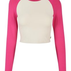 Bluza cu maneci contrastante-FEMEI/IMBRACAMINTE/Bluze-IMBRACAMINTE/Bluze