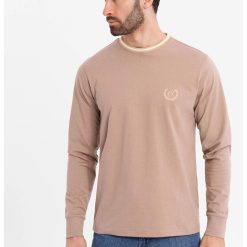 Bluza de bumbac cu logo-BARBATI/IMBRACAMINTE/Bluze-IMBRACAMINTE/Bluze