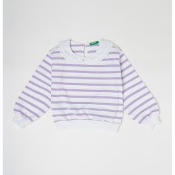 Bluza de trening cu dungi si guler Peter Pan-FETE/IMBRACAMINTE/Bluze-IMBRACAMINTE/Bluze