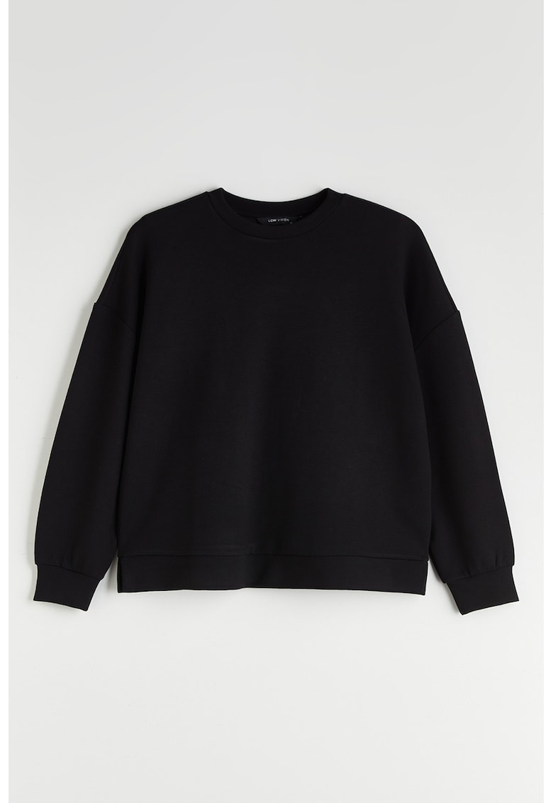 Bluza de trening cu maneci cazute-FEMEI/IMBRACAMINTE/Hanorace-IMBRACAMINTE/Hanorace