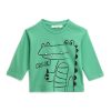 Bluza din bumbac cu imprimeu-BAIETI/IMBRACAMINTE/Bluze-IMBRACAMINTE/Bluze