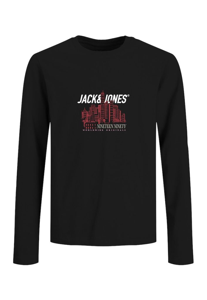 Bluza din bumbac cu imprimeu-BAIETI/IMBRACAMINTE/Bluze-IMBRACAMINTE/Bluze