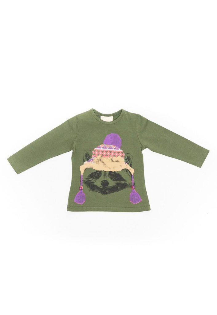 Bluza din bumbac -  fete - maneca lunga - 24840-FETE/IMBRACAMINTE/Bluze-IMBRACAMINTE/Bluze