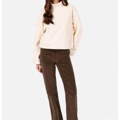 Bluza lejera cu guler inalt-FEMEI/IMBRACAMINTE/Bluze-IMBRACAMINTE/Bluze