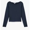 Bluza slim fit cu decolteu barcuta-FEMEI/IMBRACAMINTE/Bluze-IMBRACAMINTE/Bluze