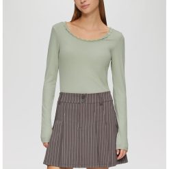 Bluza slim fit din amestec de modal-FEMEI/IMBRACAMINTE/Bluze-IMBRACAMINTE/Bluze