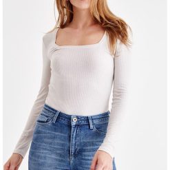 Bluza striata cu model uni-FEMEI/IMBRACAMINTE/Bluze-IMBRACAMINTE/Bluze