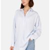 Bluza supradimensionata cu guler ascutit-FEMEI/IMBRACAMINTE/Bluze-IMBRACAMINTE/Bluze