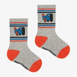 Bobo Choses șosete copii Doggy Mate culoarea gri