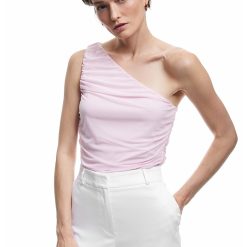 Body uni cu decolteu pe un umar-FEMEI/IMBRACAMINTE/Bluze-IMBRACAMINTE/Bluze