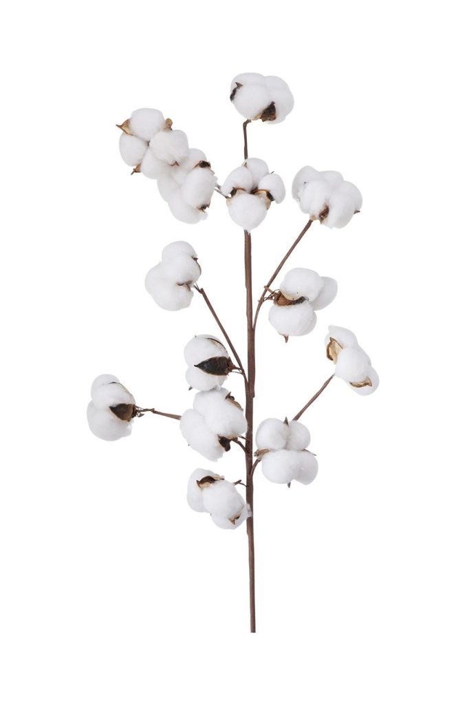 Boltze Crenguta artificiala Baumwolle-Decor