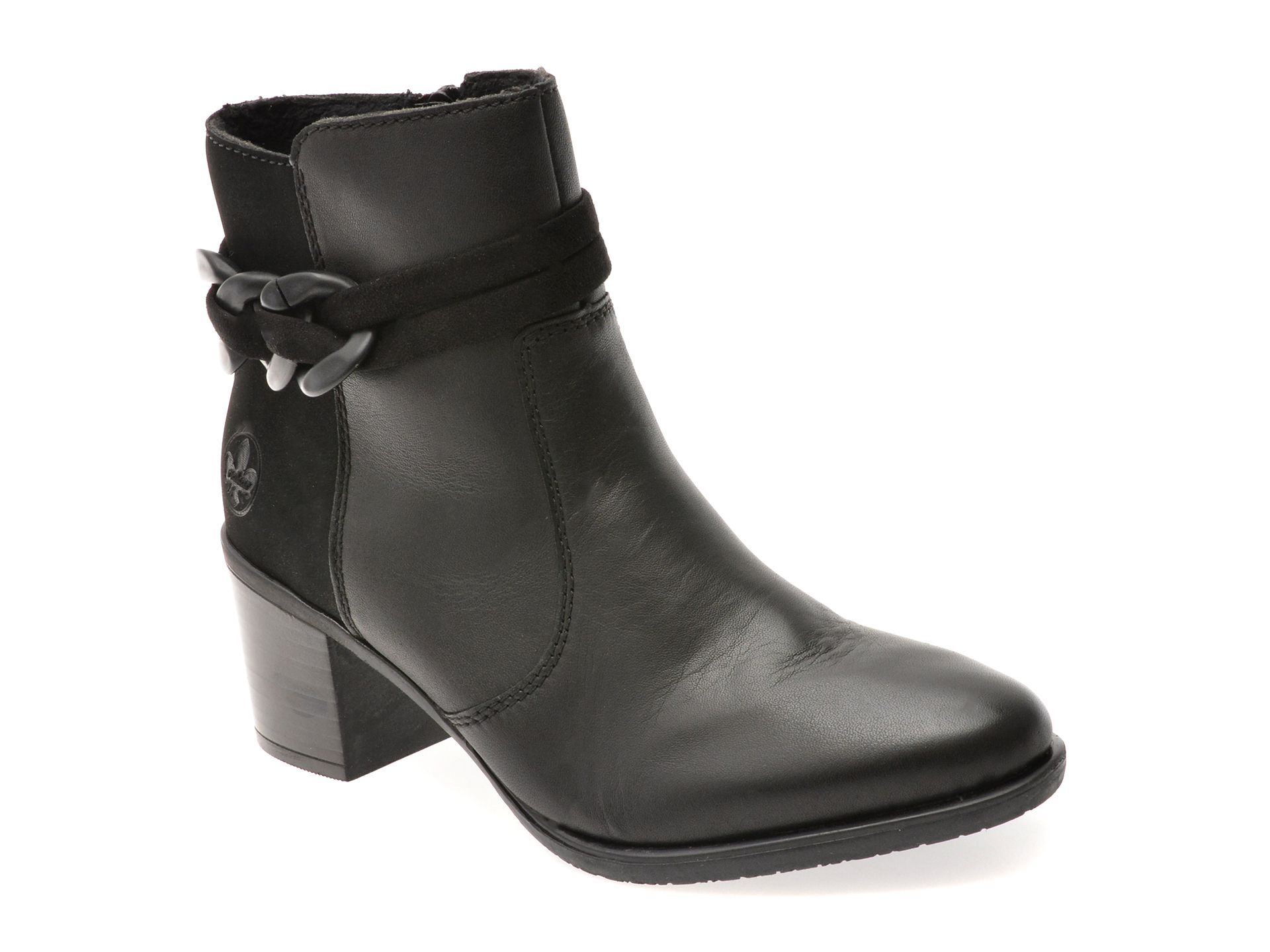 Botine RIEKER negre
