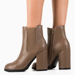 Botine dama Frost Khaki 2