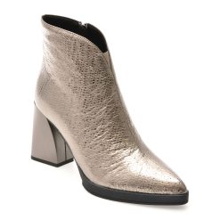 Botine elegante EPICA argintii
