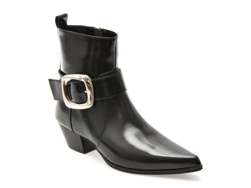 Botine eleganti EPICA PREMIUM negre