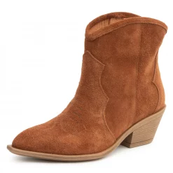 Botine piele 651 coniac-Ghete si botine-Ghete si botine