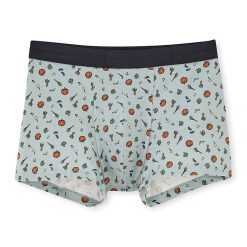 Boxeri cu imprimeu si banda logo in talie-BARBATI/IMBRACAMINTE/Lenjerie intima-IMBRACAMINTE/Lenjerie intima