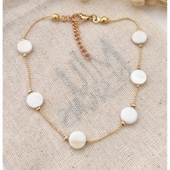 Bratara ajustabila cu perle sintetice-FEMEI/GENTI SI ACCESORII/Bijuterii-GENTI SI ACCESORII/Bijuterii