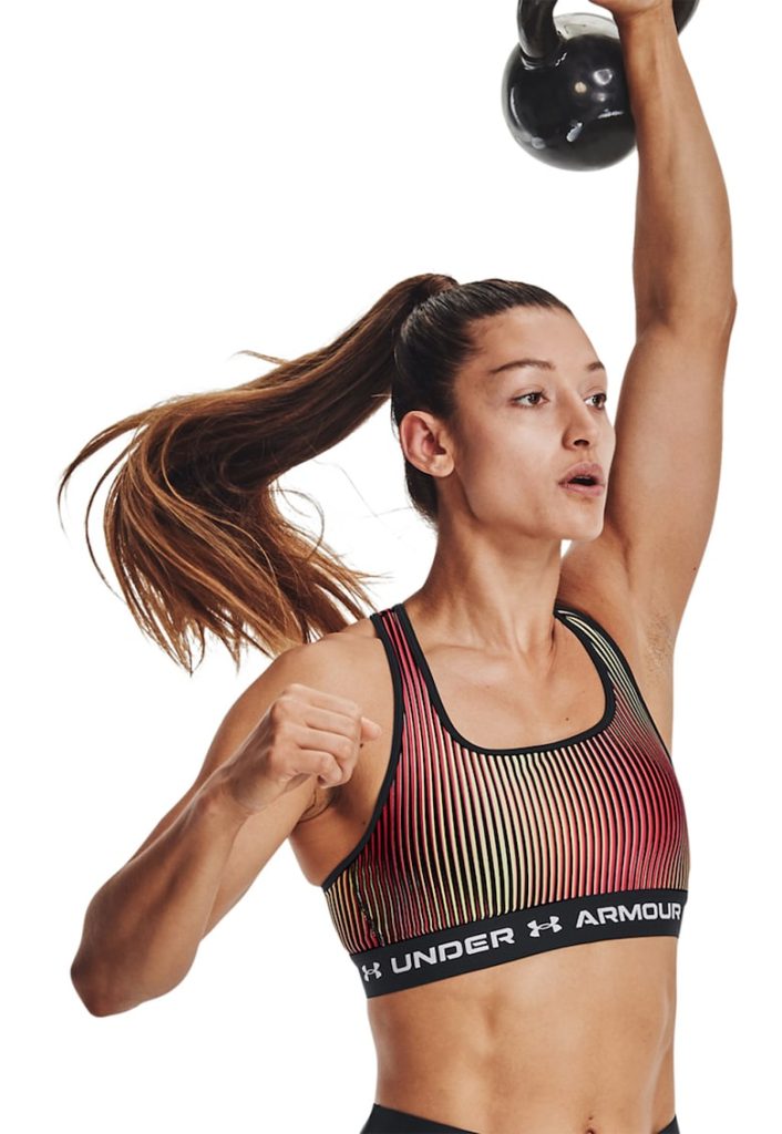 Bustiera cu suport mediu pentru antrenament-FEMEI/SPORT/Tricouri si bustiere-SPORT/Tricouri si bustiere