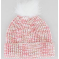 Caciula din tricot cu ciucure-FETE/GENTI SI ACCESORII/Palarii