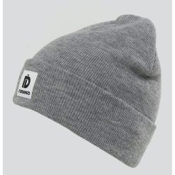 Caciula striata cu aplicatie logo Kingdom-FEMEI/GENTI SI ACCESORII/Palarii