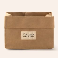 Calma House container de depozitare Paper culoarea bej-Depozitare și organizare mâncare